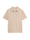 Supima&reg; Cotton Rich Striped Polo Shirt