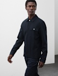 Pure Cotton Drop Needle Overshirt