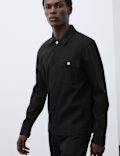 Pure Cotton Drop Needle Overshirt