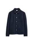 Wool Blend 3 Pocket Fleece Jacket