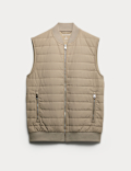 Cotton Rich Zip Up Quilted Gilet with Stormwear™