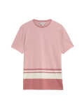 Pure Cotton Striped T-Shirt