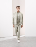 Cotton Rich Zip Up Quilted Jacket