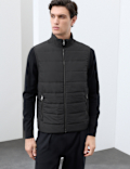 Regular Fit Cotton Rich Hybrid Gilet