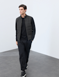 Regular Fit Cotton Rich Hybrid Gilet