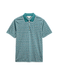 Pure Supima&reg; Cotton Geometric Polo Shirt