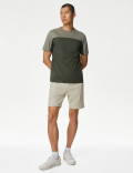 Pure Supima® CottonColour Block T-Shirt