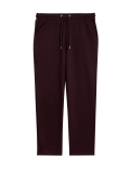 Cotton Rich Straight Leg Textured Joggers