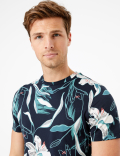 Premium Cotton Slim Fit Print T-Shirt