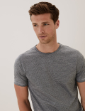 Premium Pure Cotton Striped T-Shirt