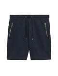 Cotton Rich Zip Pocket Shorts