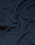 Cotton Blend Half Zip Sweatshirt