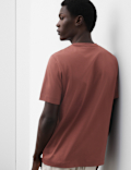 Pure Supima&reg; Cotton Performance Crew Neck T-shirt