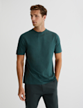 Pure Supima&reg; Cotton Performance Crew Neck T-shirt