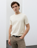 Pure Supima&reg; Cotton Performance Crew Neck T-shirt