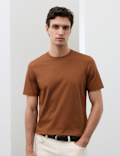 Pure Supima&reg; Cotton Performance Crew Neck T-shirt