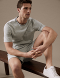 Pure Cotton Textured T-Shirt
