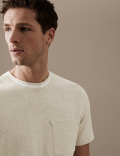 Pure Cotton Textured T-Shirt