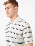 Cotton Striped Polo Shirt