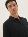 Pure Cotton Pique Polo Shirt