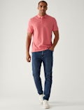 Pure Cotton Pique Regular Fit Polo Shirt