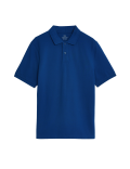 Pure Cotton Pique Regular Fit Polo Shirt