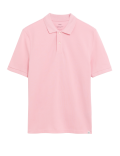 Pure Cotton Pique Regular Fit Polo Shirt