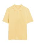 Pure Cotton Pique Regular Fit Polo Shirt