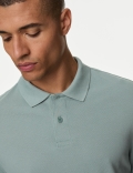 Pure Cotton Pique Regular Fit Polo Shirt