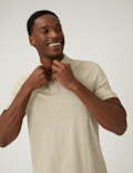 Pure Cotton Pique Regular Fit Polo Shirt