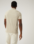 Pure Cotton Pique Regular Fit Polo Shirt