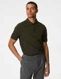 Pure Cotton Pique Regular Fit Polo Shirt