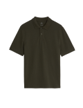 Pure Cotton Pique Regular Fit Polo Shirt