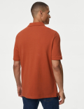 Pure Cotton Pique Regular Fit Polo Shirt