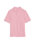 Pure Cotton Pique Regular Fit Polo Shirt