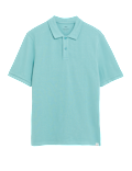 Pure Cotton Pique Regular Fit Polo Shirt
