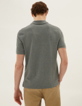 Pure Cotton Pique Regular Fit Polo Shirt