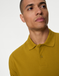 Pure Cotton Pique Regular Fit Polo Shirt