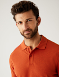 Pure Cotton Pique Regular Fit Polo Shirt