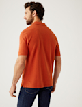 Pure Cotton Pique Regular Fit Polo Shirt