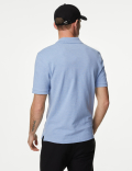 Slim Fit Pure Cotton Pique Polo Shirt