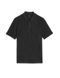 Slim Fit Pure Cotton Pique Polo Shirt
