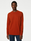 Pure Cotton Heavyweight Long Sleeve T-Shirt