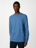 Pure Cotton Heavyweight Long Sleeve T-Shirt
