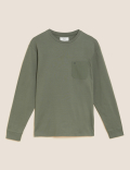 Pure Cotton Long Sleeve T-Shirt
