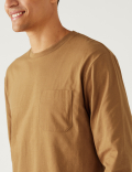 Pure Cotton Long Sleeve T-Shirt