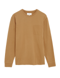 Pure Cotton Long Sleeve T-Shirt