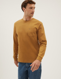 Pure Cotton Long Sleeve T-Shirt