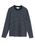 Pure Cotton Striped Long Sleeve T-Shirt