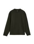 Pure Cotton Long Sleeve Oversized T-Shirt